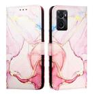 For OPPO K10 4G PT003 Marble Pattern Flip Leather Phone Case(Rose Gold) - 2