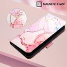 For OPPO A3 Pro 5G India PT003 Marble Pattern Flip Leather Phone Case(Rose Gold) - 2