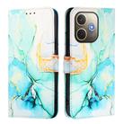 For OPPO A5 Pro 5G Global PT003 Marble Pattern Flip Leather Phone Case(Green) - 3