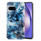 For Google Pixel 8A IMD Marble Pattern TPU Phone Case(Grey) - 1