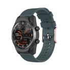 For Polar Grit X / Vantage M 22mm Dot Texture Watch Band(Olive Green) - 1