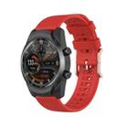 For Ticwatch Pro 2020 / Ticwatch GTX 22mm Dot Texture Watch Band(Red) - 1