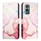 For OnePlus 9 Pro PT003 Marble Pattern Flip Leather Phone Case(Rose Gold) - 2