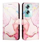 For OnePlus Nord N30 SE 5G PT003 Marble Pattern Flip Leather Phone Case(Rose Gold) - 2