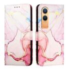 For OnePlus Nord CE4 Lite PT003 Marble Pattern Flip Leather Phone Case(Rose Gold) - 2