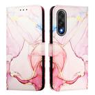 For OnePlus Ace 5 Ultra PT003 Marble Pattern Flip Leather Phone Case(Rose Gold) - 2