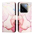 For Realme GT 7 Pro PT003 Marble Pattern Flip Leather Phone Case(Rose Gold) - 2