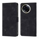 For Realme 11 5G Global / Realme 11x 5G Skin-feel Embossed Leather Phone Case(Black) - 2