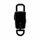 JNN S20 Zinc Alloy Keychain Voice Recorder, Memory:4GB(Black) - 1