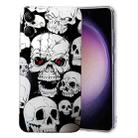 For Samsung Galaxy A05 Colored Drawing Pattern TPU Phone Case(Skull) - 1