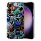 For Samsung Galaxy A05 Colored Drawing Pattern TPU Phone Case(Graffiti) - 1