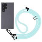 8mm Solid Color Adjustable Phone Anti-lost Neck Chain Nylon Crossbody Lanyard, Adjustable Length: about 75-135cm(Light Blue) - 1