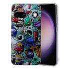 For Google Pixel 8A Colored Drawing Pattern TPU Phone Case(Graffiti) - 1