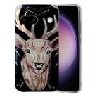 For Google Pixel 8A Colored Drawing Pattern TPU Phone Case(Deer) - 1