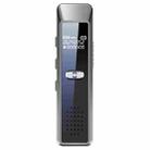 JNN Q7 Mini Portable Voice Recorder with OLED Screen, Memory:8GB(Metal Gray) - 1