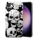 For Xiaomi Redmi 13C 4G Colored Drawing Pattern TPU Phone Case(Skull) - 1