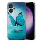 For Xiaomi Redmi 13C 4G Colored Drawing Pattern TPU Phone Case(Butterfly) - 1