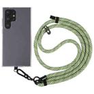 8mm Twill Texture Adjustable Phone Anti-lost Neck Chain Nylon Crossbody Lanyard, Adjustable Length: about 75-135cm(Army Green) - 1