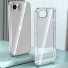 For iPhone SE 2024 Armor Clear TPU Hard PC Phone Case(Clear) - 1
