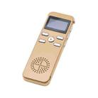 JNN X26 Mini Portable Voice Recorder with OLED Screen, Memory:8GB(Gold) - 1