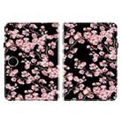 For OPPO Pad SE 11 inch Crystal Texture Painted Leather Tablet Case(Plum Bossom) - 3