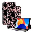 For Xiaomi Redmi Pad SE 8.7 Crystal Texture Painted Leather Tablet Case(Plum Bossom) - 1