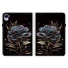For Xiaomi Redmi K Pad 8.8 inch Crystal Texture Painted Leather Tablet Case(Black Rose) - 3