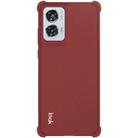 For Motorola Edge 50 Fusion 5G imak Shockproof Airbag TPU Phone Case(Matte Red) - 2