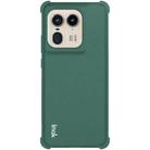 For Motorola Edge 50 Ultra 5G imak Shockproof Airbag TPU Phone Case(Matte Green) - 2