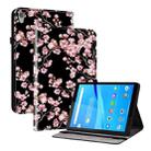 For Lenovo Tab M8 HD 8.0 Crystal Texture Painted Leather Tablet Case(Plum Bossom) - 1