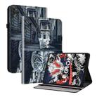 For Lenovo Legion Y700 2025 Crystal Texture Painted Leather Tablet Case(Cat Reflection Tiger) - 1