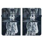 For Lenovo Legion Y700 2025 Crystal Texture Painted Leather Tablet Case(Cat Reflection Tiger) - 3