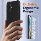 For iPhone 16 Plus Wave Texture MagSafe Magnetic Liquid Silicone Phone Case(Black) - 2