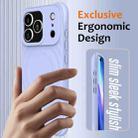 For iPhone 17 Pro Max Wave Texture MagSafe Magnetic Liquid Silicone Phone Case(Purple) - 3