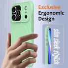 For iPhone 17 Pro Wave Texture MagSafe Magnetic Liquid Silicone Phone Case(Green) - 3