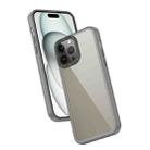 For iPhone 13 Pro Max Frame Two Color Lens Ring TPU Phone Case(Black) - 1