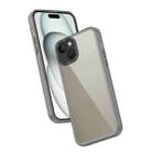 For iPhone 13 Frame Two Color Lens Ring TPU Phone Case(Black) - 1