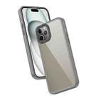 For iPhone 11 Pro Frame Two Color Lens Ring TPU Phone Case(Black) - 1
