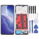 For OPPO A95 4G Original AMOLED LCD Screen Digitizer Full Assembly with Frame - 1