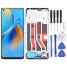 For OPPO A74 4G Original AMOLED LCD Screen Digitizer Full Assembly with Frame - 1