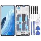 For OPPO Reno7 5G Original AMOLED LCD Screen Digitizer Full Assembly with Frame - 1