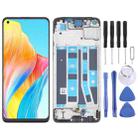 For OPPO A78 4G CPH2565 Original AMOLED LCD Screen Digitizer Full Assembly with Frame - 1
