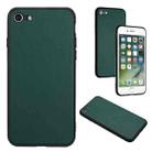 For iPhone SE 2022/SE 2020/6/7/8 R20 Leather Pattern Phone Single Case(Green) - 1