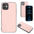 For iPhone 12 mini R20 Leather Pattern Phone Single Case(Pink) - 1