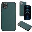 For iPhone 11 Pro Max R20 Leather Pattern Phone Single Case(Green) - 1