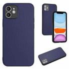 For iPhone 11 R20 Leather Pattern Phone Single Case(Blue) - 1
