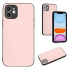 For iPhone 11 R20 Leather Pattern Phone Single Case(Pink) - 1