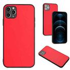For iPhone 11 Pro R20 Leather Pattern Phone Single Case(Red) - 1