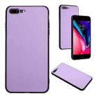 For iPhone 8 Plus / 7 Plus R20 Leather Pattern Phone Single Case(Purple) - 1