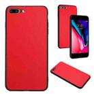 For iPhone 8 Plus / 7 Plus R20 Leather Pattern Phone Single Case(Red) - 1